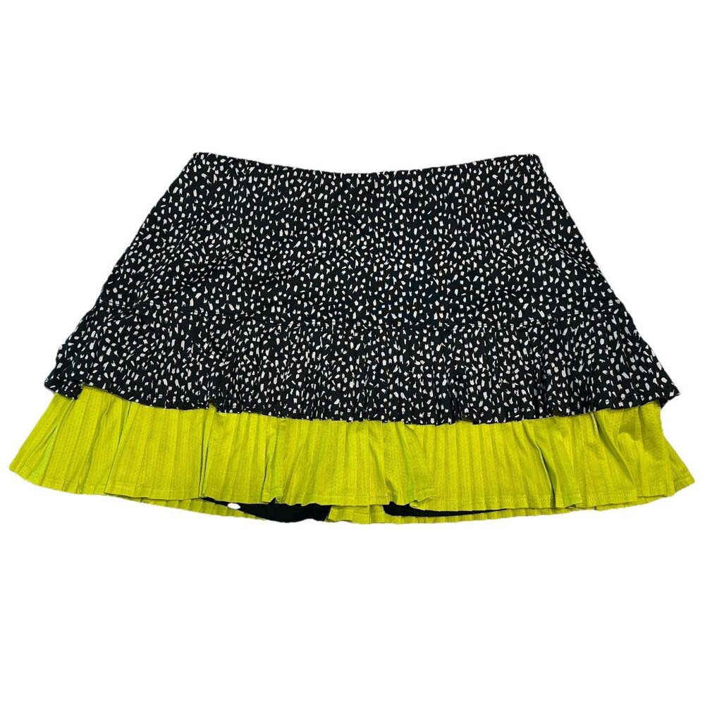 Tail Ladies Sz S Tennis Golf pickleball skort Stretch pull on ruffle Pleated